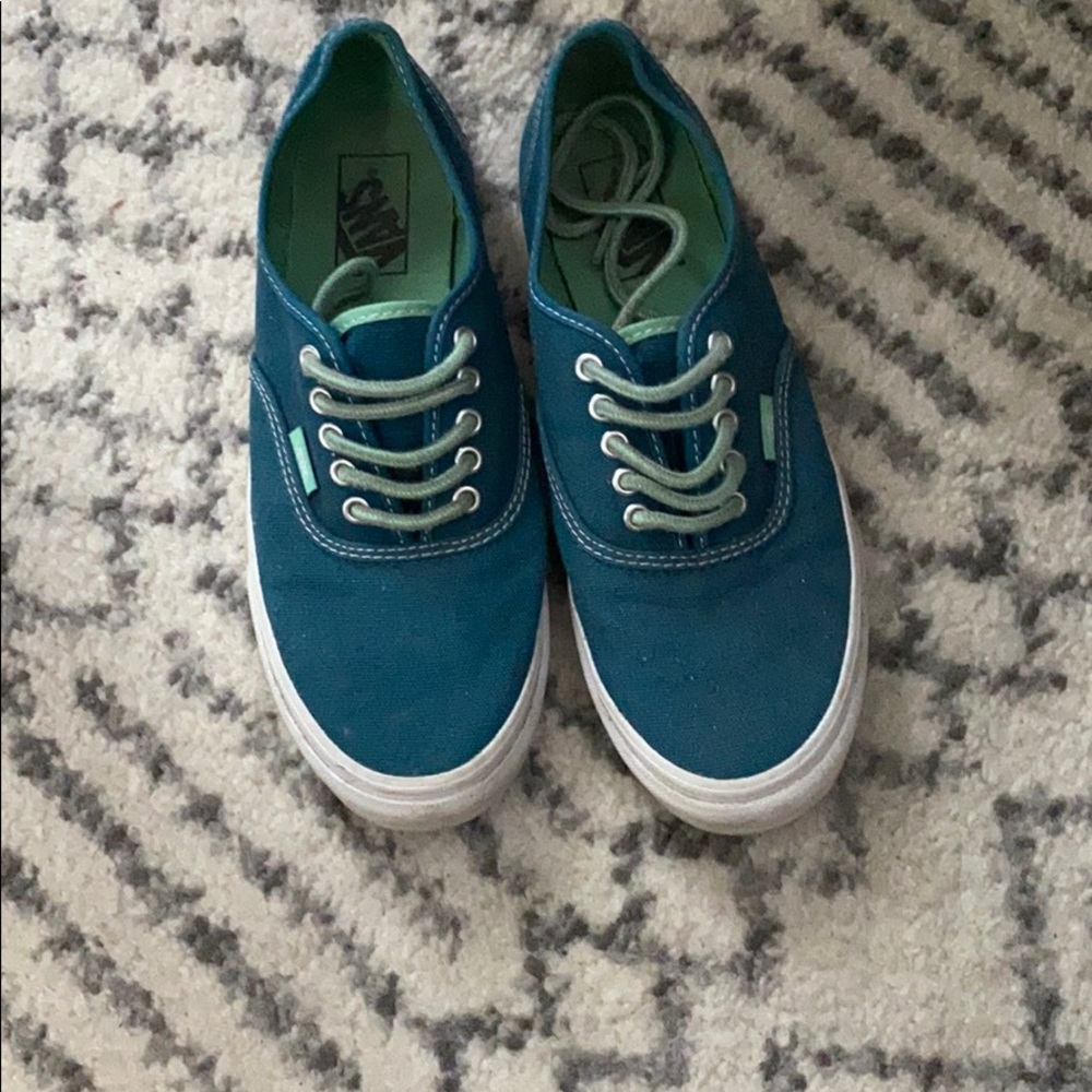 Teal Vans